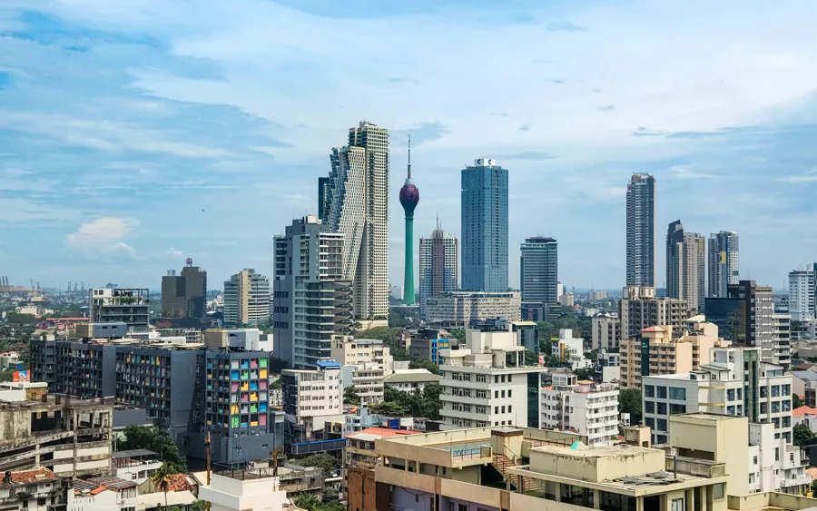 Colombo and its seafront